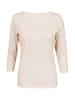 Alkato Alkato Damen Shirt 3/4 Arm mit Rundhals in ecru
