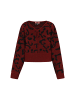 myMo ROCKS Sweater in wine red black