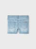 name it Jeanshorts in light blue denim