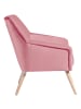 others SESSEL Kachka Bezug Samtvelour Buche natur / rosé