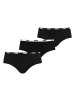 Puma 3er Pack Iconic Hipster in Schwarz