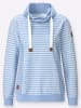 WITT WEIDEN Sweatshirt in eisblau-ecru