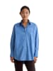 Marc O'Polo Boyfriend Hemdbluse O-Shape in Cloudless Blue