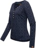 ragwear Langarmshirt Pinchi Dots in Navy