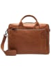 Strellson Hyde Park Charles Aktentasche Leder 39 cm Laptopfach in cognac