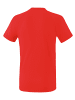 erima Essential 5-C T-Shirt in rot/weiss