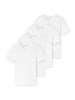 UNCOVER BY SCHIESSER Unterhemd / Shirt Kurzarm Basic in Weiß