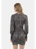 faina Damen Langarmkleid in Beige