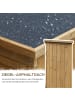 Outsunny Gartenschrank,87cm x 46,5cm x 160cm,natur