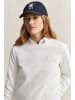 Gant Tonal Shield Rundhals-Sweatshirt in Eggshell
