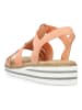 rieker Sandalen in Peach