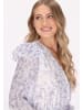 DreiMaster Vintage Damen Bluse in Blau