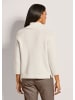 MADELEINE Rollkragen-Pullover mit 3/4-Arm in wollweiß