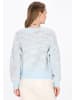 myMo Women Cardigan in blue melange