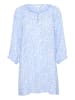 Kaffe Tunika KAamber Regular fit in Vista Blue / Chalk Flower