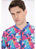 MO Men Jacket in pink multicolor