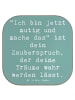 Mr. & Mrs. Panda Unterleger Spruch Mutig zu sich selbst stehen m... in Meeresbrise