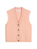 Marc O'Polo Ärmellose Strickweste relaxed in pastel rose