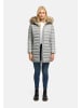 Marikoo Steppmantel Rose-Stepp in Grau