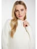 DreiMaster Vintage Damen Strickpullover in Wollweiss
