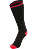 Hummel Hummel High Indoor Socken Elite Multisport Unisex Erwachsene Feuchtigkeitsabsorbierenden in BLACK/DIVA PINK