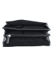 Esquire Oxford Handgelenktasche Leder 22 cm schwarz