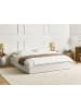 Beliani Doppelbett DINAN in Beige - (W) 187 x (H) 31 x (L) 214 cm
