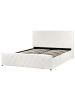 Beliani Doppelbett ROCHEFORT in Weiß - (W) 170 x (H) 99 x (L) 214 cm