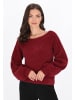 Usha Sweater in burgundy