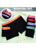 LOREZA 10er Set Pantys - Streifen - Bunt 140-146