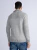 Petrol Industries Pullover mit Zopfmuster Lockport in Grau