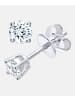 Diamant L'éternel Ohrstecker aus 750 Weißgold mit 0.33 Karat Diamant