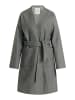 DreiMaster Damen Übergangsmantel In Wolloptik in Grau Melange