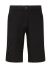 Tom Tailor Shorts 'Bermuda' in schwarz