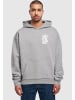 Mister Tee Mister Tee LA Wings Heavy Cotton Box Hoody in grey