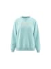 IZIA Women Sweatshirt in Aqua