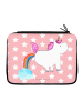 Mr. & Mrs. Panda Schreibmappe Einhorn Pupsen ohne Spruch in Rot Pastell