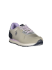 U.S. Polo Assn. Silberne Polyester-Sneaker