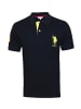 U.S. Polo Assn. Poloshirt in schwarz