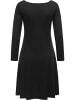 ragwear A-Linien-Kleid Appero in Black
