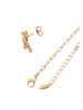 faina Women Jewelry Set in rose gold navy