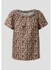 QS Bluse in 89A1_dunkelbraun