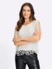Heine Spitzen-Bluse in ecru