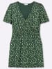 sheego Jersey-Kleid in moos-pistazie-bedruckt