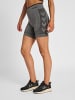 Hummel Hummel Shorts Hmlmt Training Damen Atmungsaktiv Feuchtigkeitsabsorbierenden Nahtlosen in BLACK MELANGE