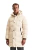 Marc O'Polo Lange Daunenjacke regular in gray silk