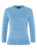 More & More Ajourpullover in blau