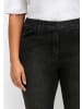 sheego Stretch-Jeans in black denim