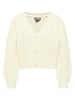 DreiMaster Damen Strickjacke in Wollweiss