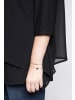 sheego Blusenshirt in schwarz